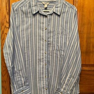 Arizona Jean Company Women’s Blue Striped Shirt